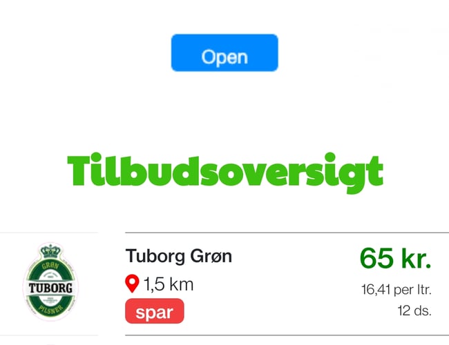 Billige Bajer (App + hjemmeside) til salg - Find tilbud på øl nær dig
