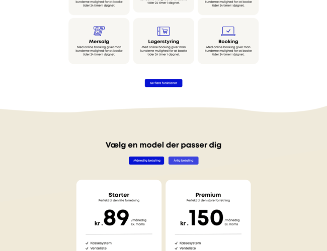 Komplet SaaS service / booking system