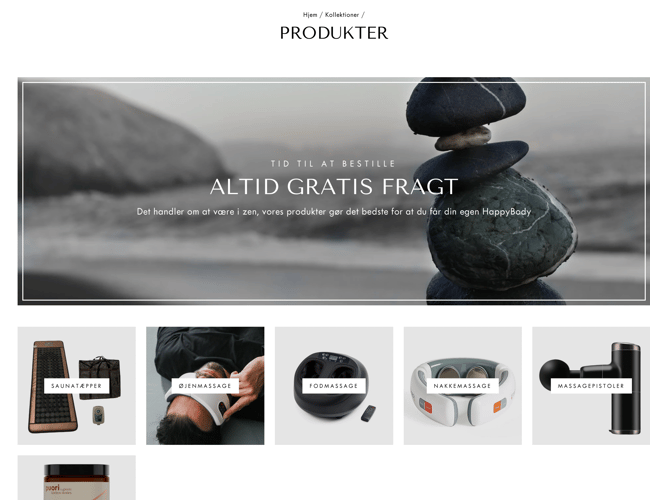 Køreklar niche sports/Wellness Shopify shop med customized tema og gode leverandør aftaler - 100% konverteringsoptimeret. 