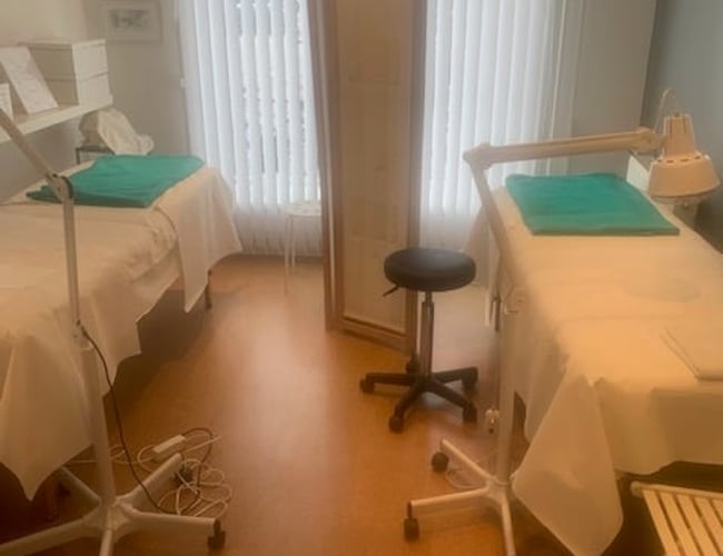 Skønhedsklinik med attraktiv beliggenhed
