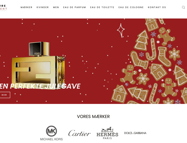 Køreklar Parfume webshop Purescent.dk - med dropshipping leverandør!
