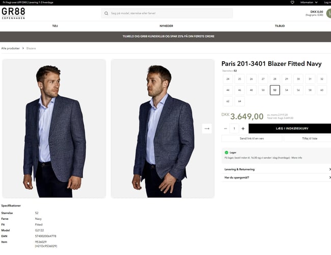 GR88 – Samarbejde eller salg af koncept & shop.