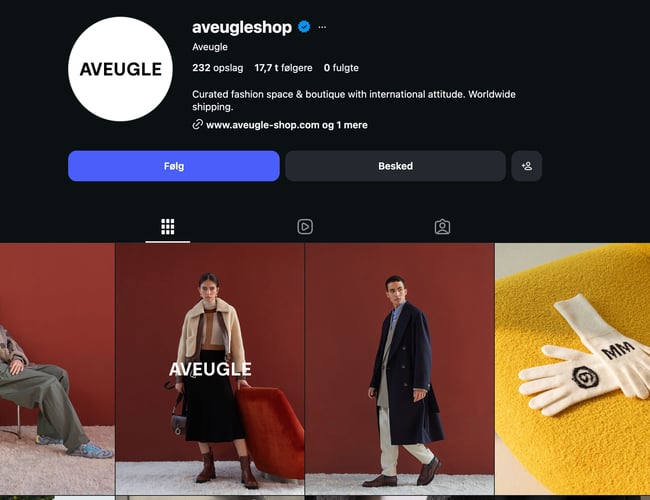 Global fashion e-commerce med 500 mio DKK i integreret lager til salg