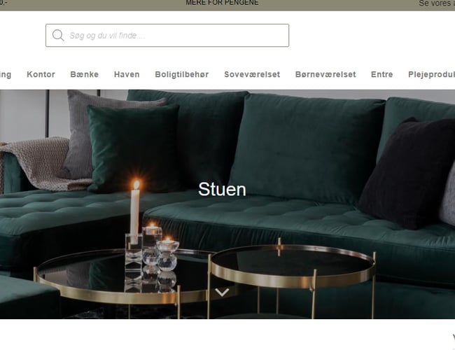 vækstklar møbel-webshop med +720.000 kr i omsætning på 1. år