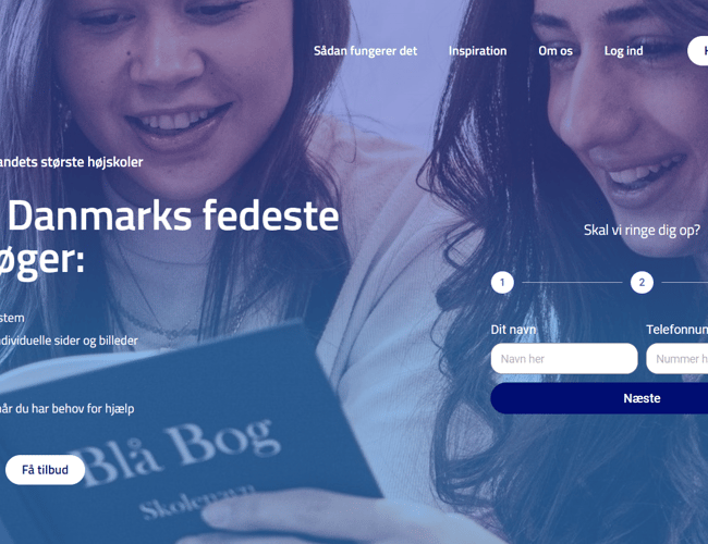 Din Blå Bog - Forretning med god bundlinje og tilfredse kunder