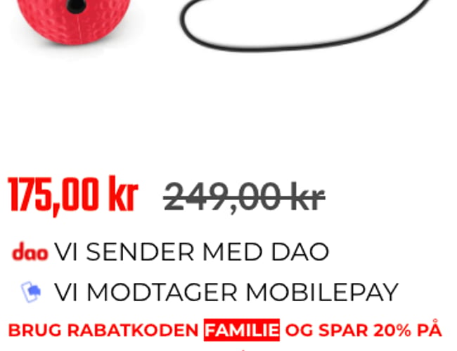 Boksebolden.dk (500.000++ kr. i omsætning)