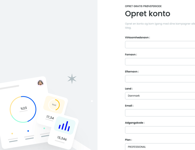 SaaS markedsføringsværktøj til virksomheder