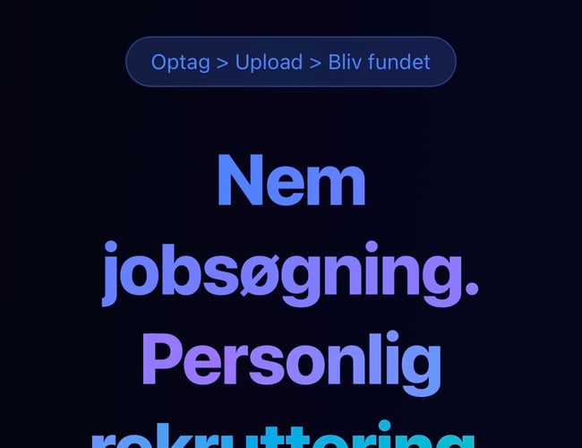 København: Bliv medejer af Kandidate, videojobplatform i HR-tech