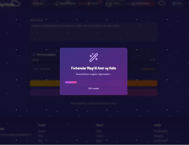 Eventyrhulen.nu – Magisk AI-historieunivers for børn 100% automatisere