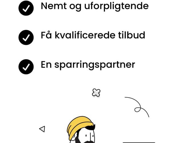 Håndværker/service formidlings side 