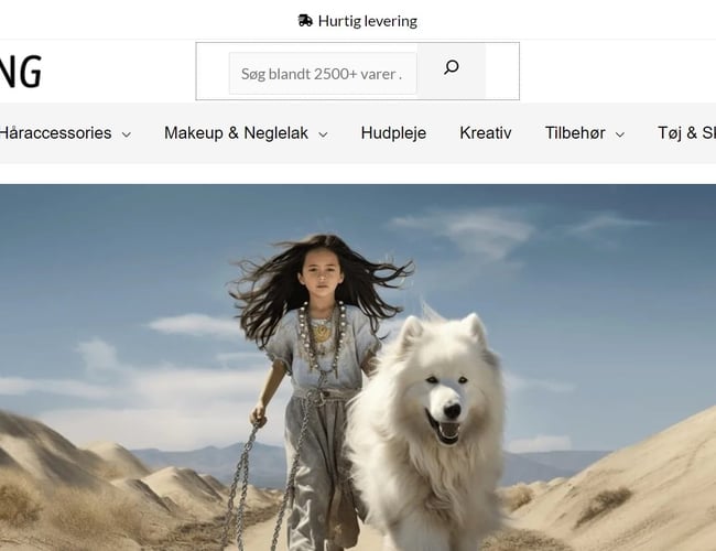 Etableret Børnesmykker Webshop i Vækst! 300000 omsætning i 2023