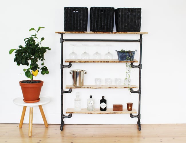 Webshop i vækst med industriel interiør af vandrør. Stor efterspørgelse hos B2C & B2B