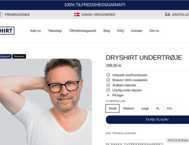 Dryshirt.dk - Webshop