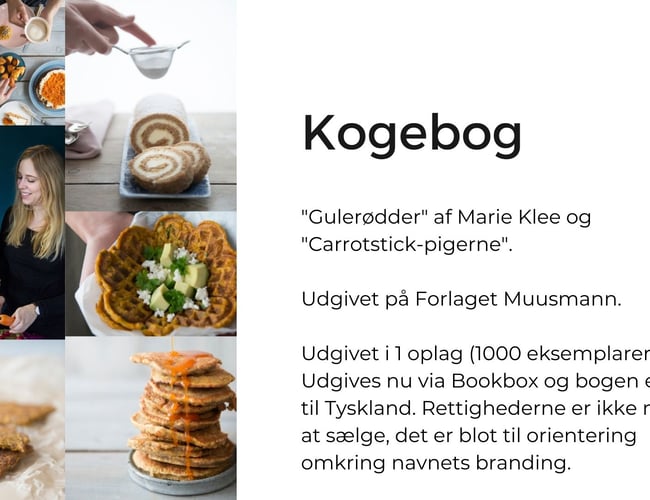 Velbesøgt sundheds- og opskrift hjemmeside - 40.000-120.000 unikke (organiske) besøgende per måned afhængig af sæson 