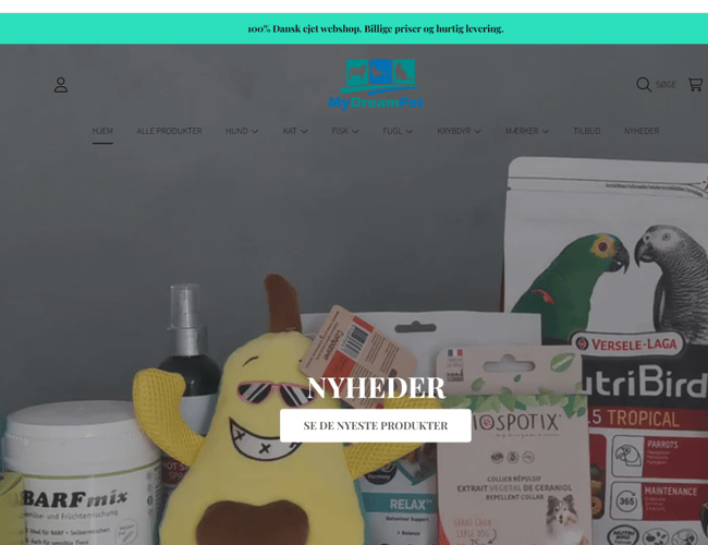 MyDreamPet.dk & Thewoofpack.dk sælges samlet