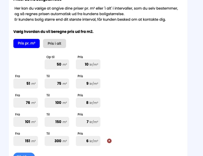 Cliinly - Ny SaaS software til rengøringsbranchen - giver kunderne komplette tilbud på 10 sekunder! Automatiserer hele rengøringsfirmaets tilbudsprocess. 350 udviklingstimer - 100% automatiseret, så den kræver INTET manuelt arbejde.