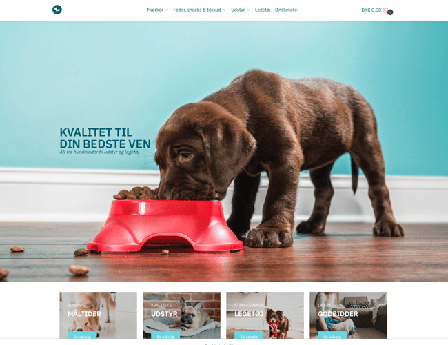 NY PRIS Webshoppen Doggies.dk sælges - Dropshipping