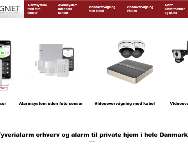 Alarm webshop fra 2009 sælges