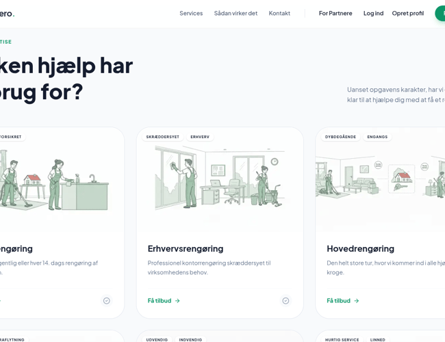  Cleanero.dk - SaaS Lead-platform med AI, CRM & Credit-system