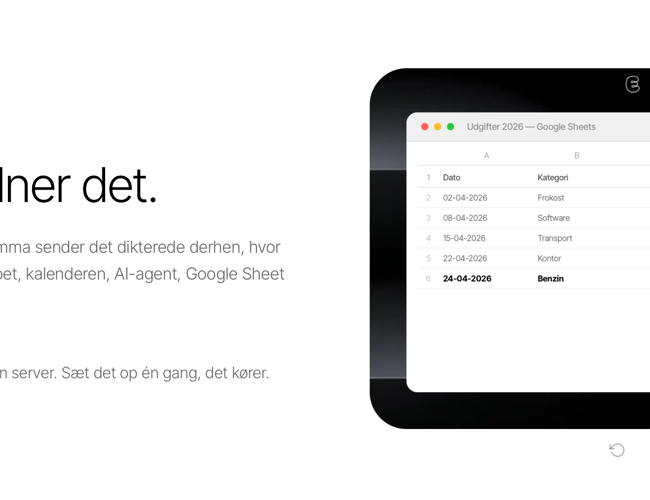 HeyEmma app - 350 brugere og 240.000 kr indtjening på 2 måneder. Kun 2 mdr gammel Voice- & AI-assistent app til Mac og Windows. 100% automatiseret og klar til international skalering.