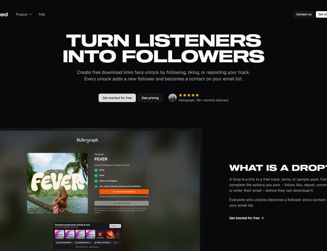 Superfan platform i musikbranchen - 120 registrerede artister, 100% organisk vækst og 34.000+ leads