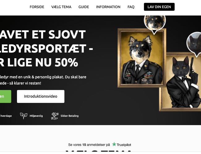 SJOVPLAKAT.DK TIL SALG! - Omsætning på 51000 kr 