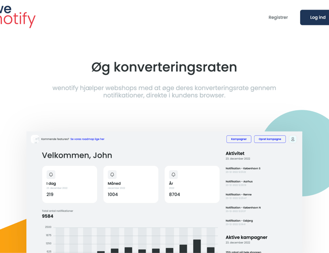 SaaS markedsføringsværktøj til virksomheder