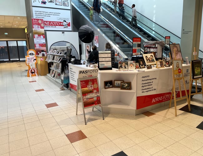 Fotostudie i Ballerup Centret