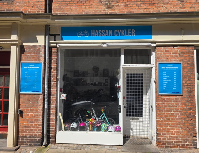Cykelbutik sælges på Amager