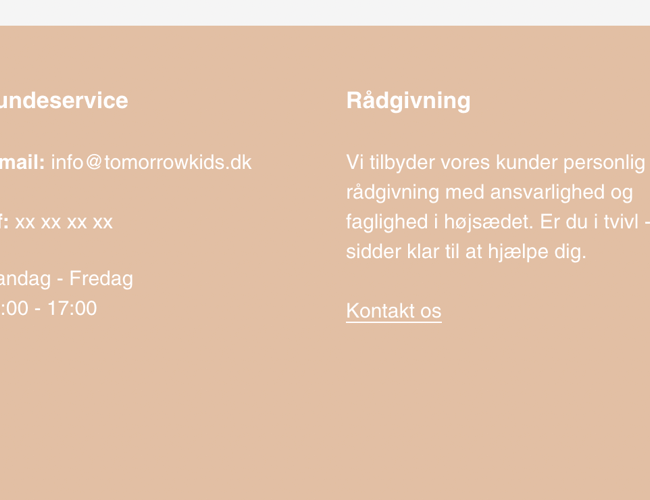 Dropshipping butik med salg af børne produkter