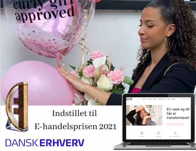 Curly Girl Approved webshop med salg af hårprodukter - Omsætning i 2020: 832.164 kr.