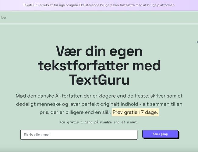 TekstGuru/RetMinTekst/Kommaretter - Dansk tekstrettelse (SaaS)