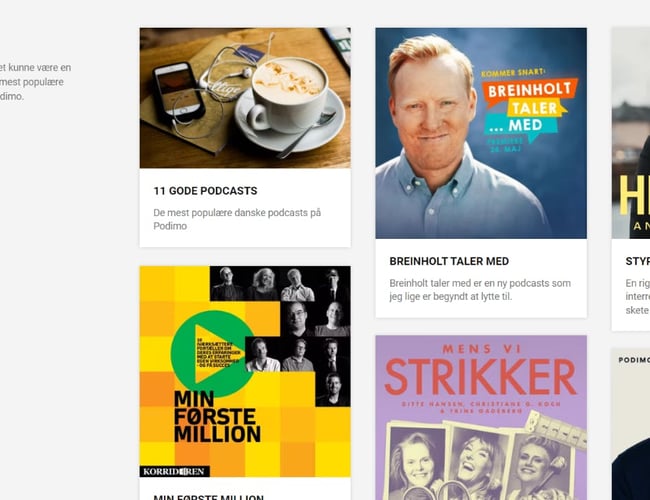 Affiliate blog om podcasts anbefalinger sælges