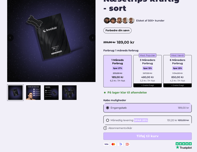 Køreklar webshop med stort potientale 