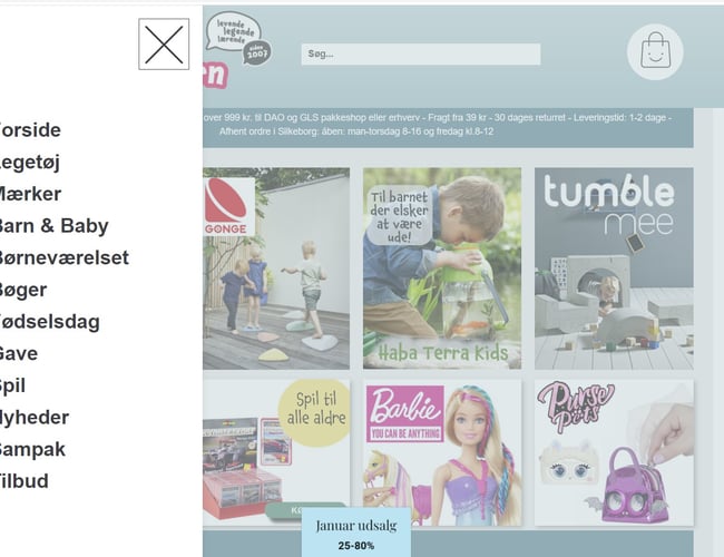 Elverbørn Webshop med Legetøj sælges - til videre drift eller overtagelse af lager