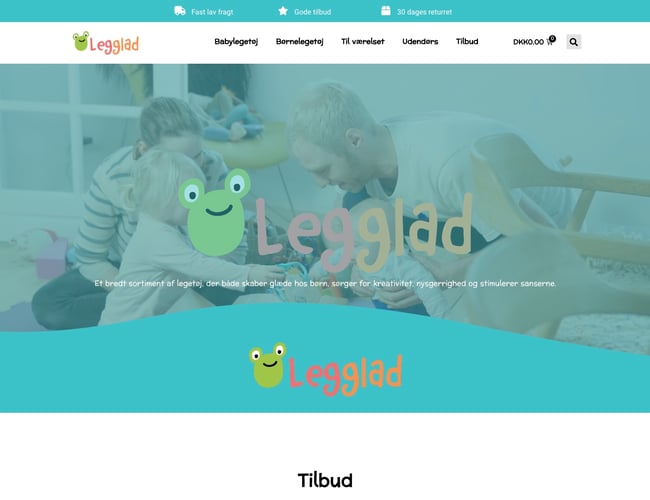 Legglad, Baby og børnelegetøj