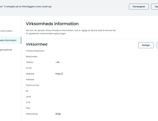 SaaS markedsføringsværktøj til virksomheder