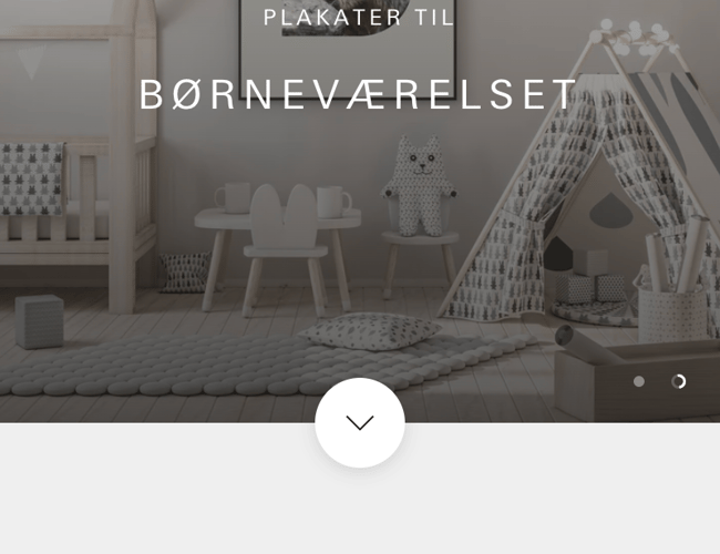 Velrenommeret SEO-stærk webshop m. 1.200 plakatdesigns til salg