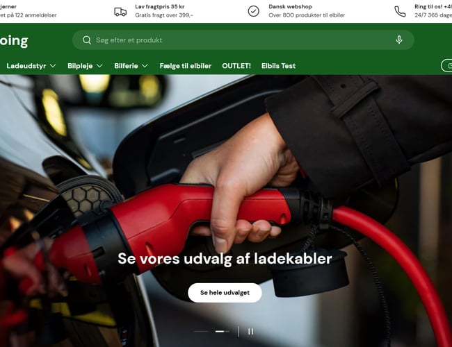 GreenGoing.dk (Webshop)