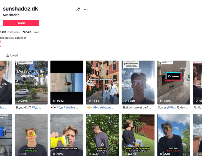 Webshop med omsæting 