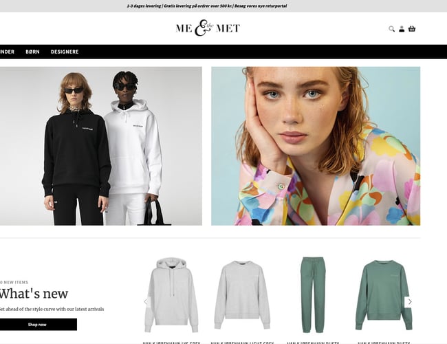 Designertøjs webshop - Webshoppen omsatte for 1.300.000 kr. i 2021 - inkl. eget brand