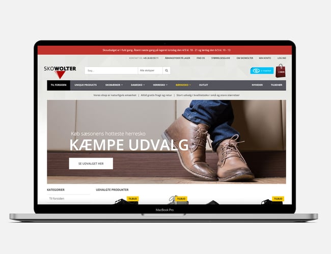 Kendt webshop med sko sælges grundet generationsskifte - Aktiv siden 1998
