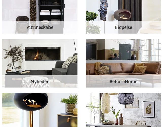 Webshop med salg af møbler og Interiør med overskud de sidste 8 år. 