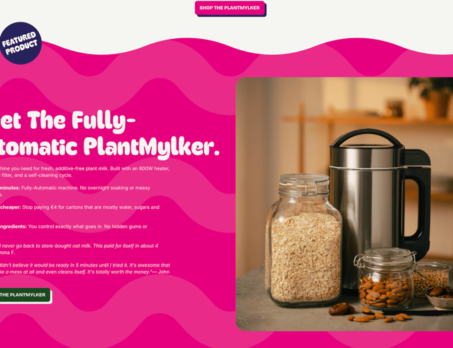 MEGA cool plante-brand - Nordic Mylk - med solidt internationalt salg sælges nu!