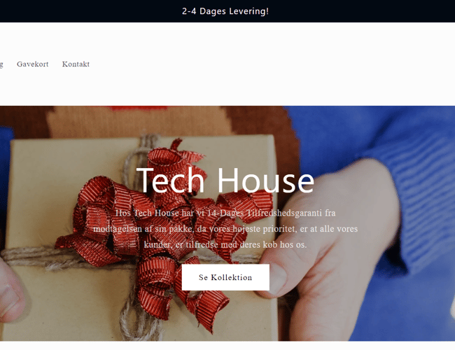 Dropshipping Webshop med salg af markedsanalyste trending tech products 