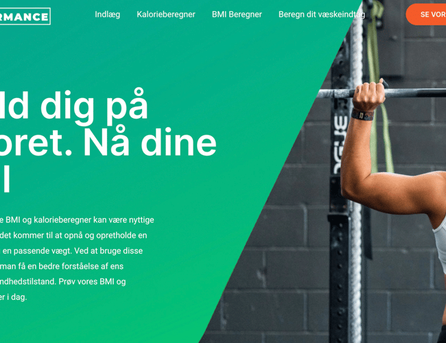 Salg af SEO-optimeret sundheds- og fitnessblog med BMI-, kalorie- og vandindtagsberegnere.
