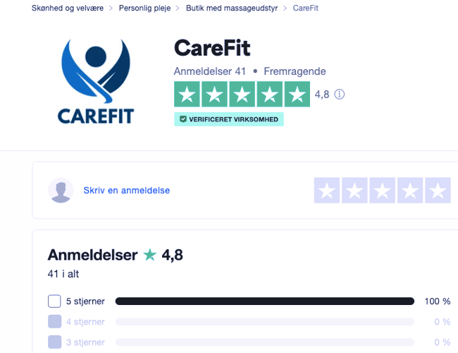 Dropshipping webshop inden for fitness, massage og velvære med 2-4 dages levering! Høj omsætning på kort tid!