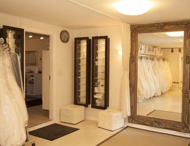 Meget velkendt og veldrevet brude- og konfirmationskjole butik