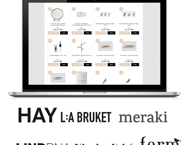 Populær og velrenomeret interiør webshop