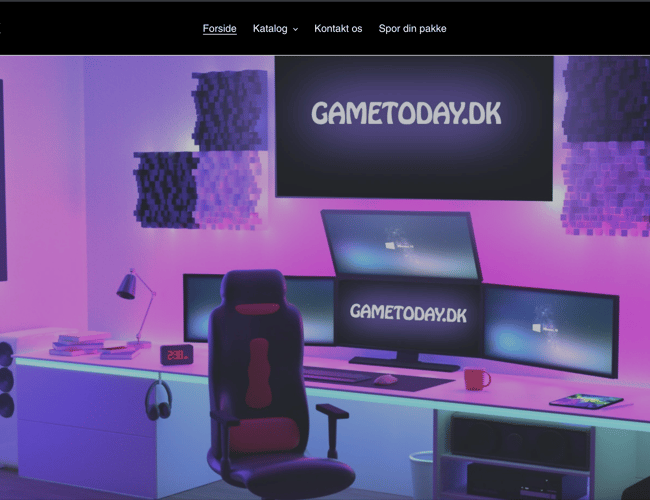 GameToday.dk - Dropship Gaming Webshop ( 4-5* avance )